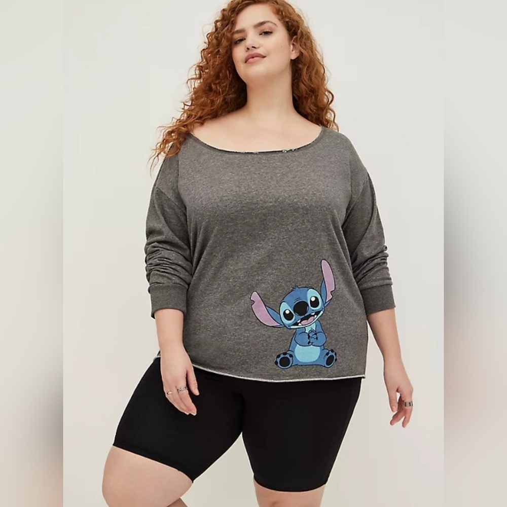 TORRID 6 Stitch Sweatshirt NWT